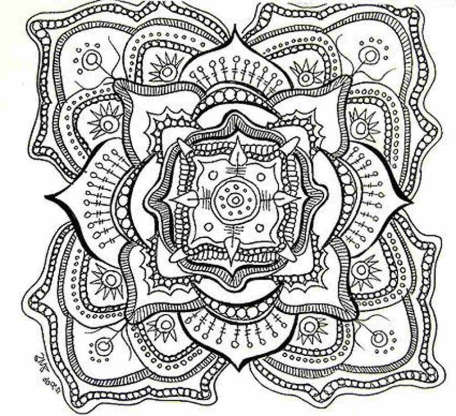 Printable | Coloring Pages For Adults - Adult Coloring Pages