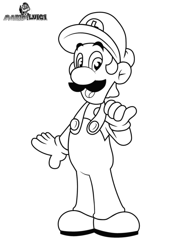 Mario And Luigi Coloring Pages | Bratz Coloring Pages | Coloring