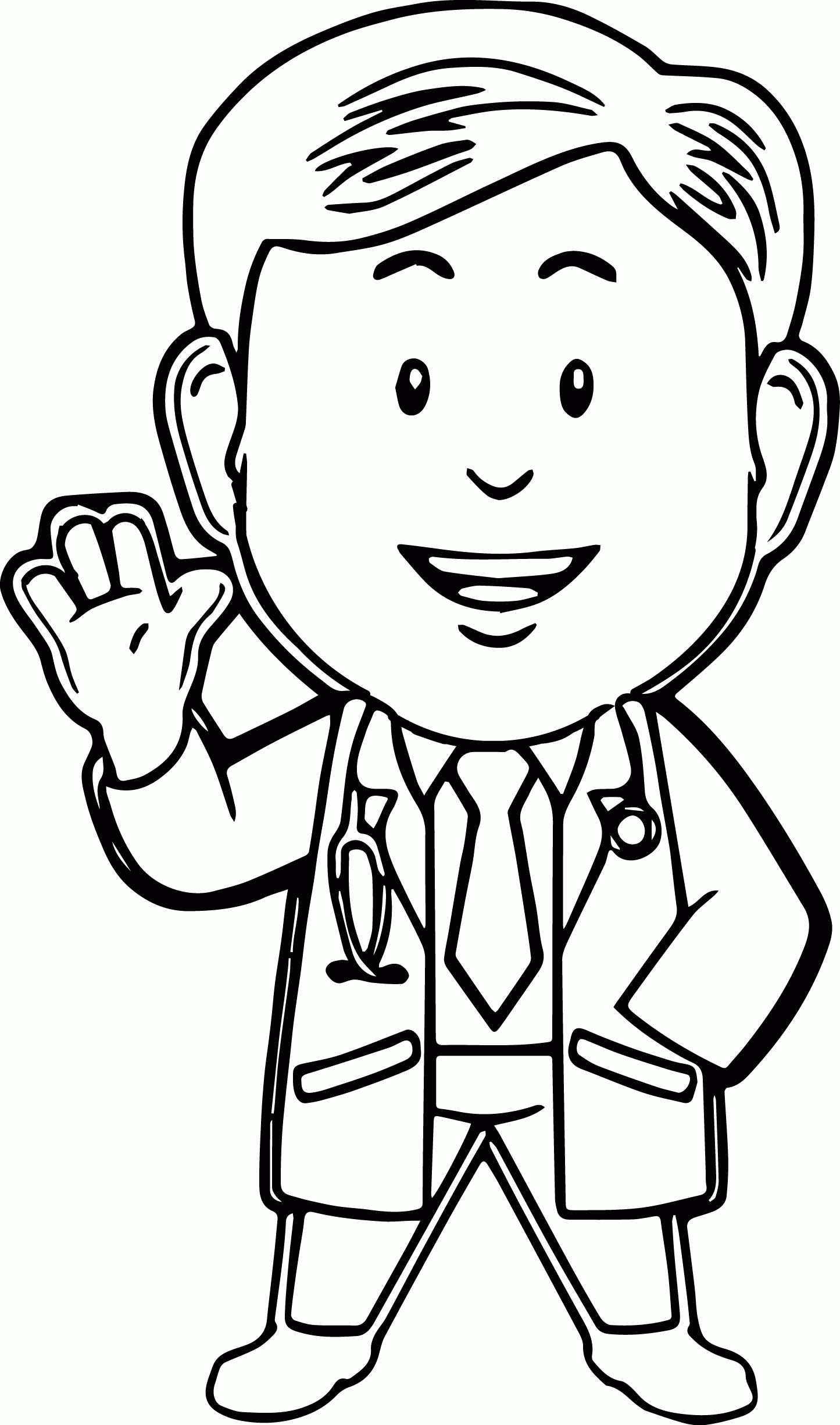 Free Woman Doctor Coloring Pages Download Free Woman Doctor Coloring 