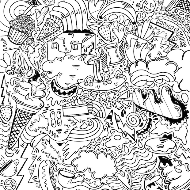 coloring stoner trippy adults printable drawing minded adult dope stoners pdf related getdrawings library clipart coloringhome