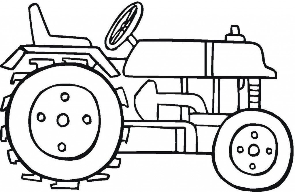International Tractor Coloring Pages