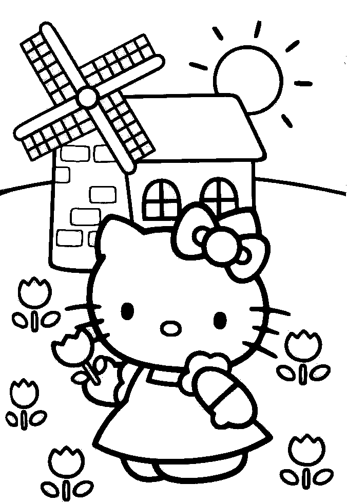 hello kitty colouring in pages ~ Justin Bieber Picture