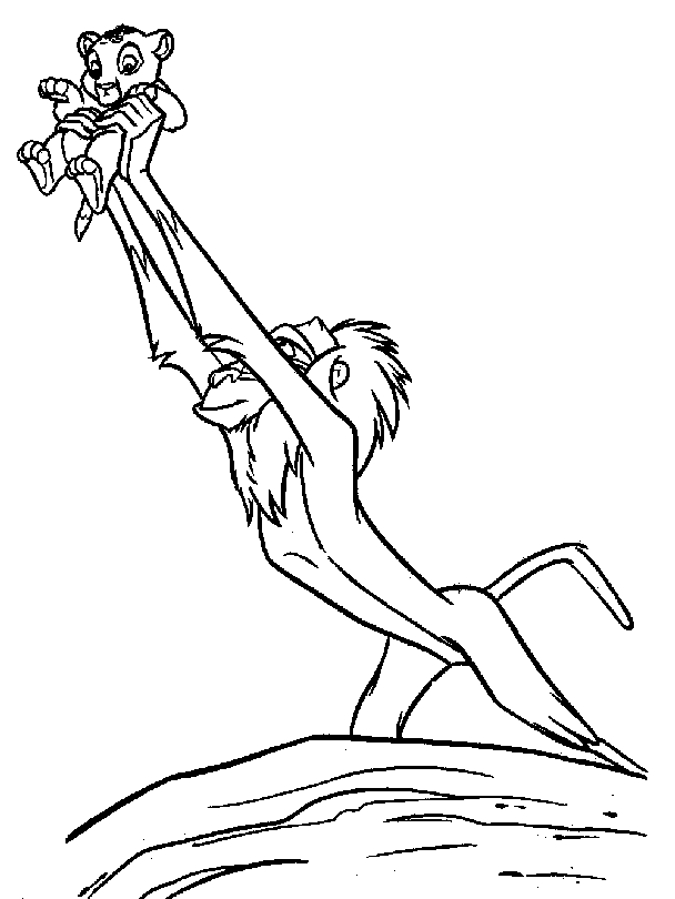 the lion king coloring Page lion king coloring pages | Inspire