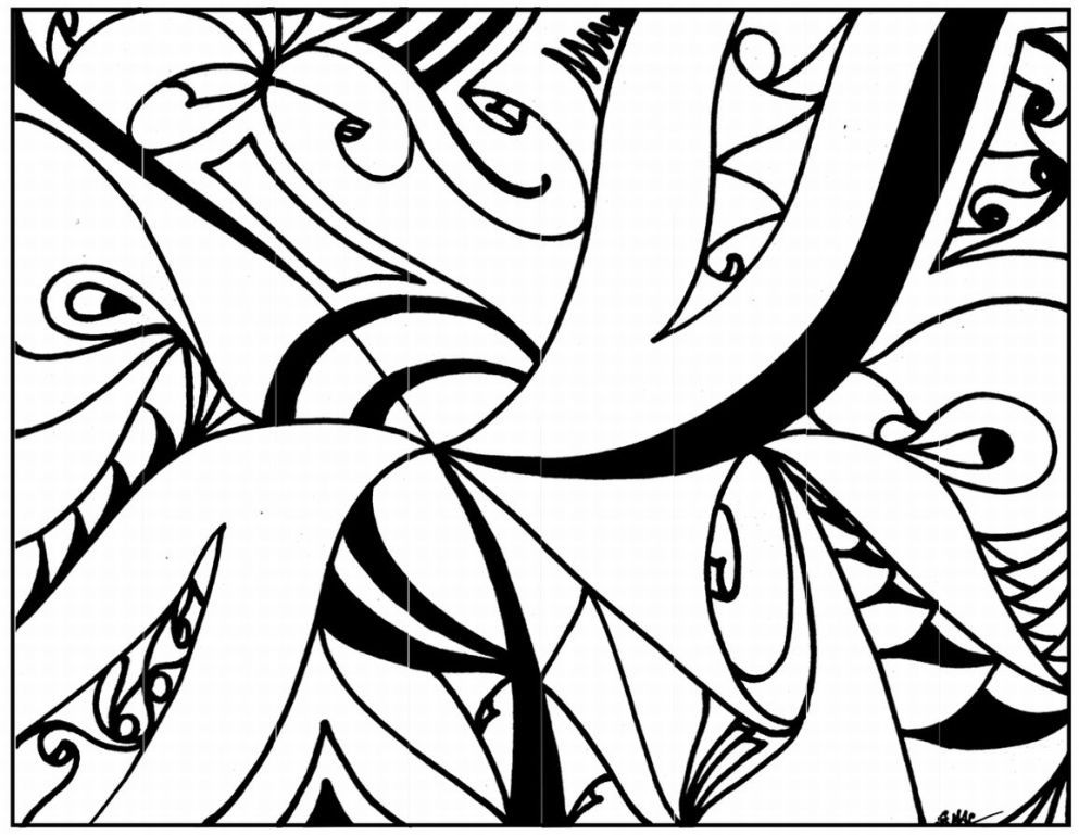 Free Coloring Pages Abstract Designs, Download Free Clip Art, Free Clip