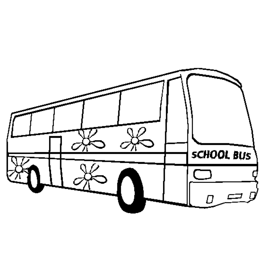 Download School Bus Coloring Page Picture Or Print School Bus