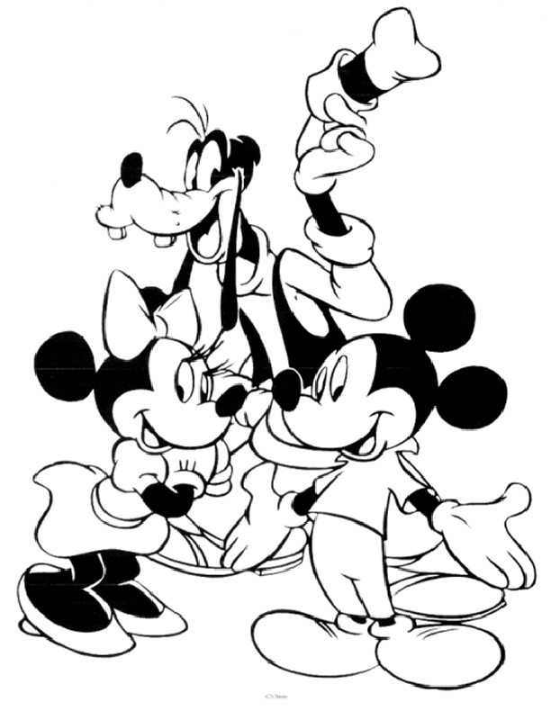 Free Coloring Page Of Mickey Mouse Clubhouse Download Free Coloring
