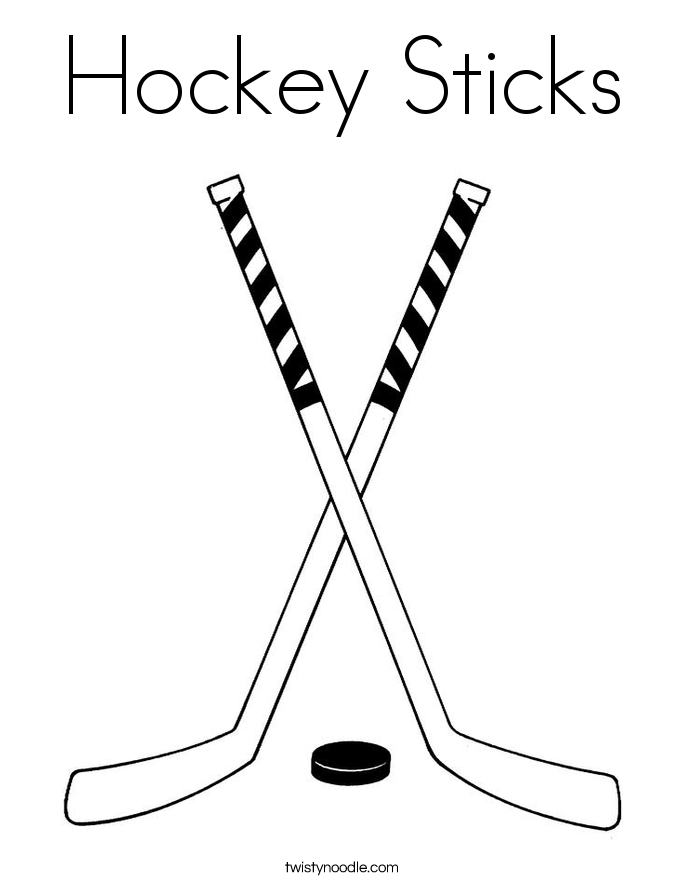 hockey stick to draw - Clip Art Library.