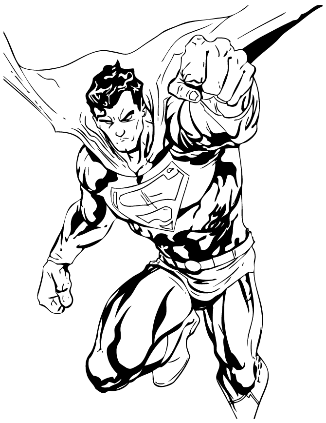 Free Superman Coloring Books Download Free Clip Art Free Clip Art On Clipart Library