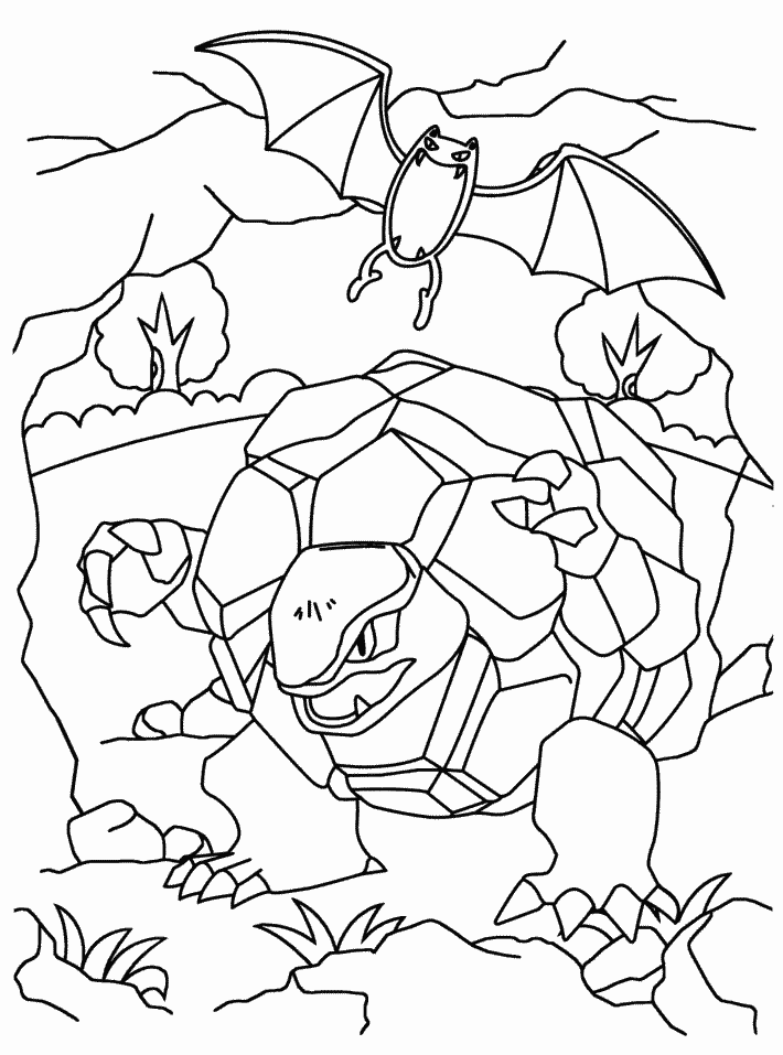 Free Pokemon coloring pages to print out 1 / Pokemon / Kids