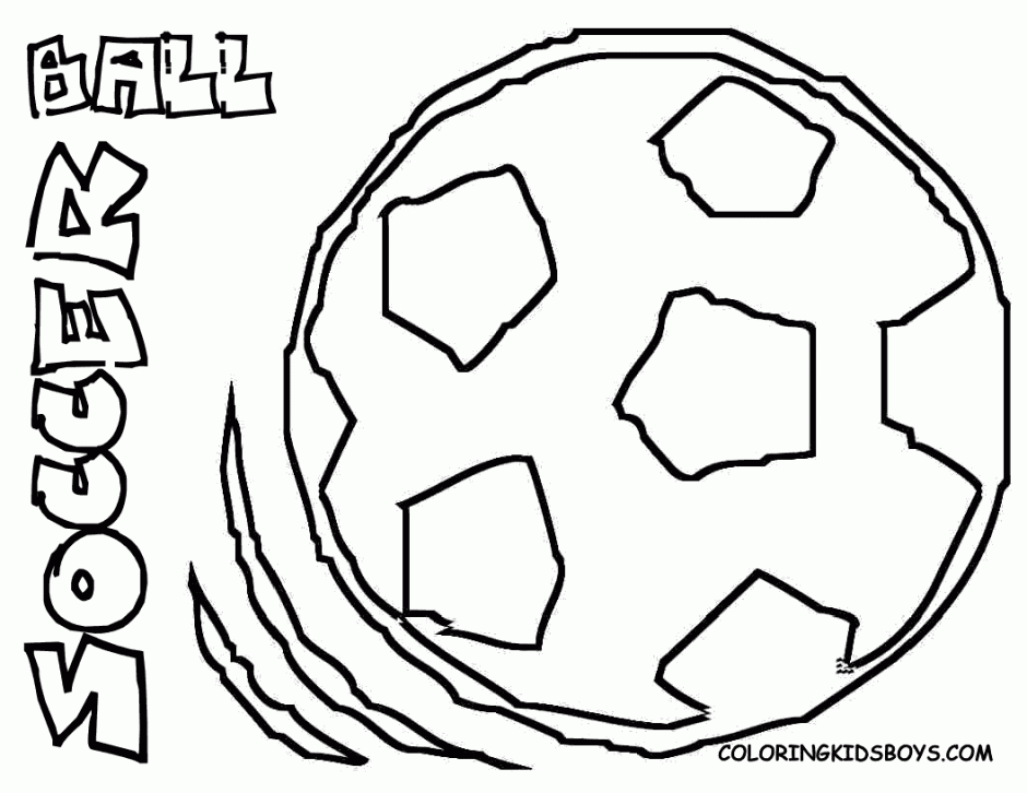 Printable Soccer Balls Printable Sports Balls Coloring Pages