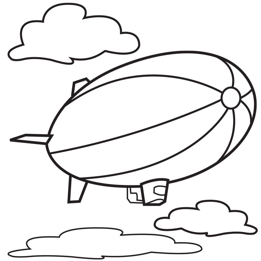 Hot Air Balloon Coloring Pages | Clipart library - Free Clipart Images