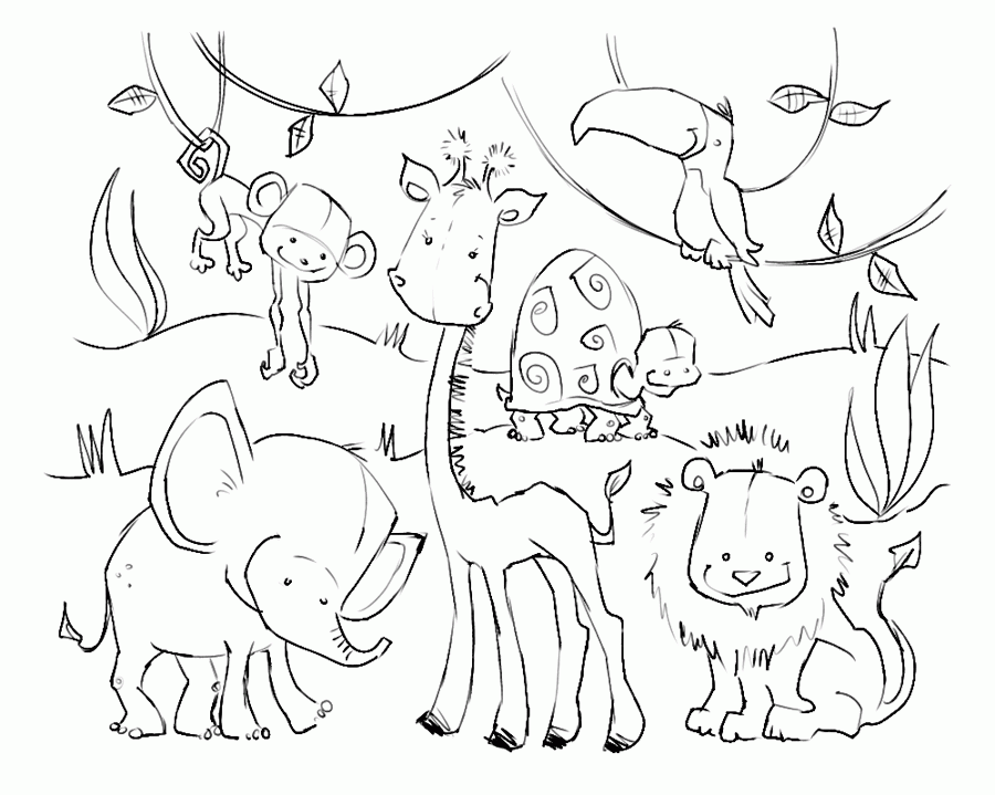 Free Outlines Of Animals, Download Free Outlines Of Animals png images,  Free ClipArts on Clipart Library