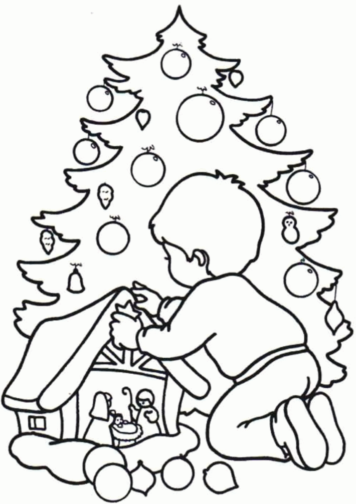 Free Christmas Colouring Pages Pdf Printable