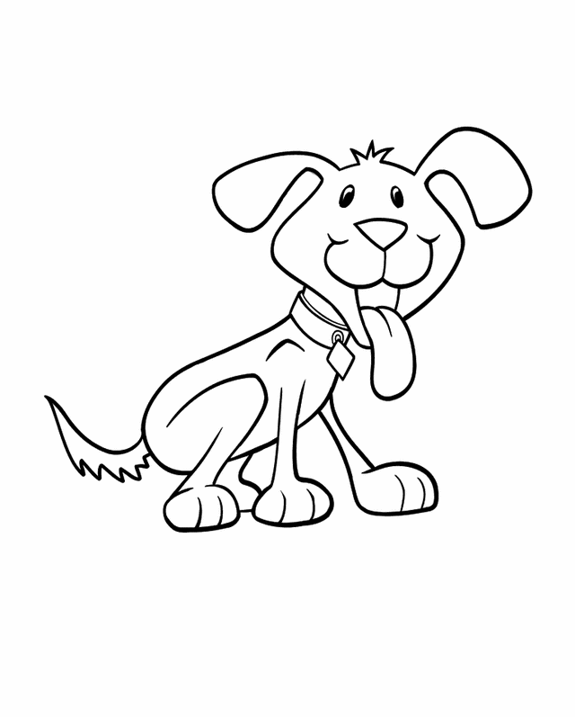Puppy | Free Printable Coloring Pages