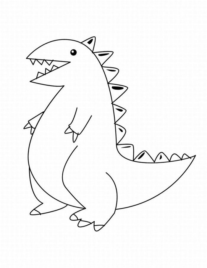 Free Cute Dinosaur Coloring Pages, Download Free Clip Art, Free Clip