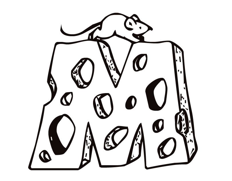 Coloring Pages With Letter M Letter M Zentangle Coloring Page Free 