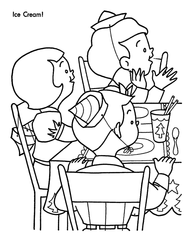 free birthday party| Coloring Pages for Kids | Great Coloring Pages