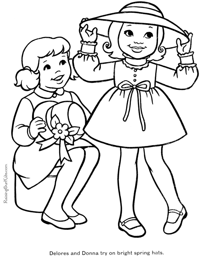 Coloring Spring Pages | Free coloring pages