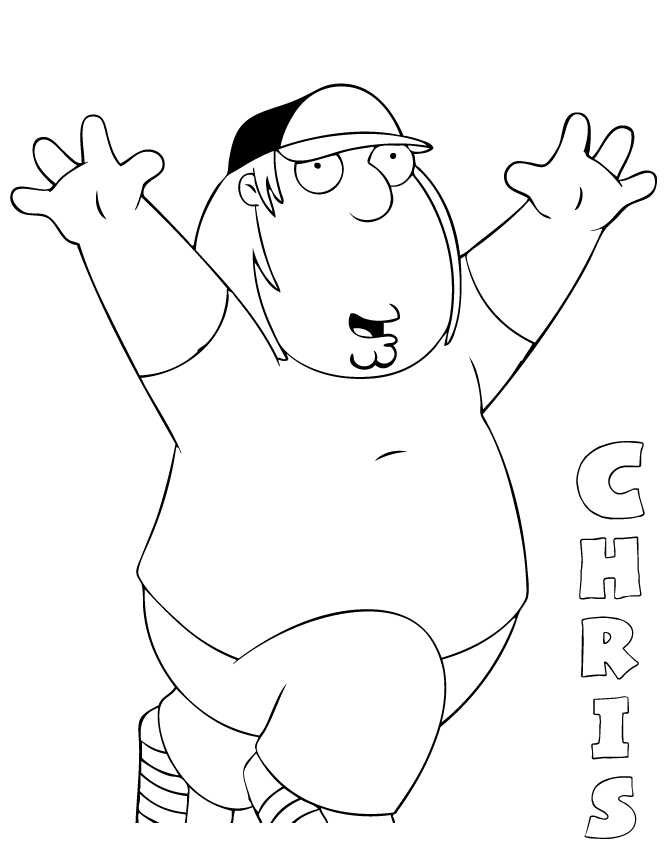 Family Guy � Stewie Coloring Page | Free Printable Coloring Pages