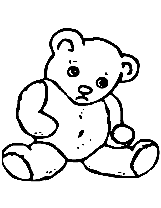 Bear Coloring Pages  