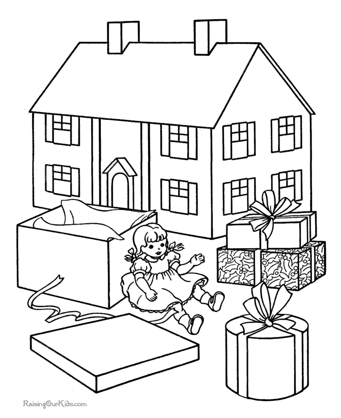 House Sheet to Color
