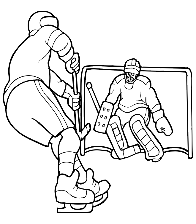 Boston Bruins Coloring Page
