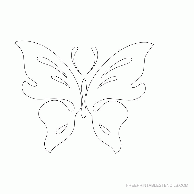 Free Printable Butterfly Stencils | Free Printable 