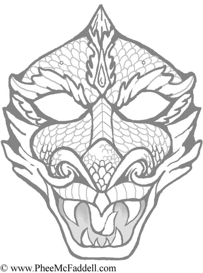 Chinese Dragon Coloring Pages | Free coloring pages