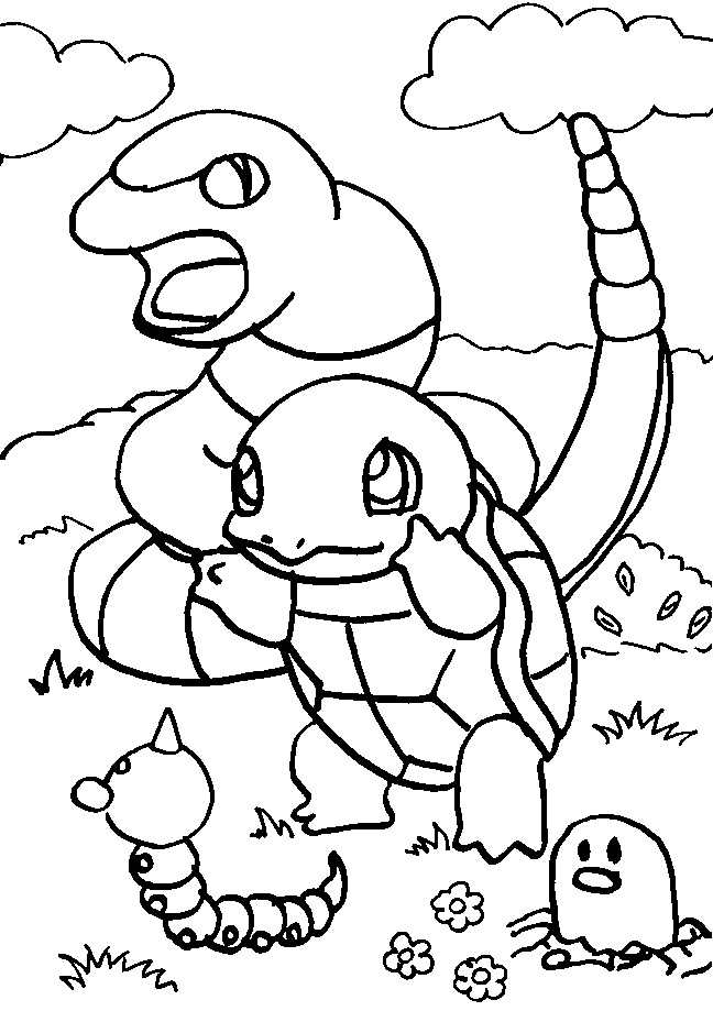 pokemon malovanky Colouring Pages