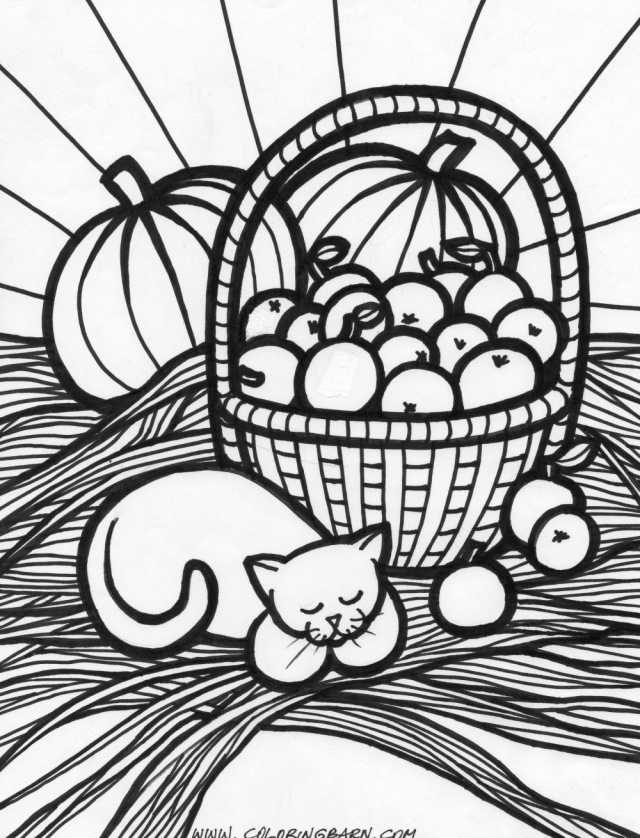 Free Fall Harvest Coloring Pages Yahoo Voices Voices Free