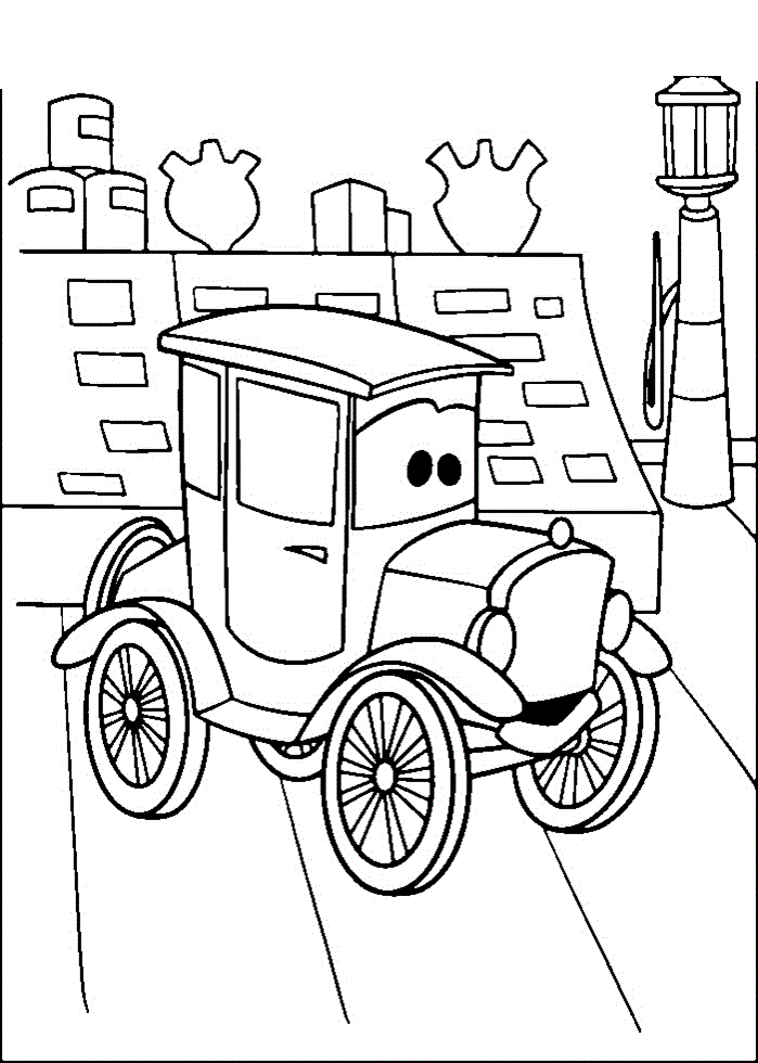 Coloring Online Disney Cars | Free Coloring Online