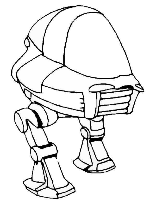 New generation Robots Coloring Pages
