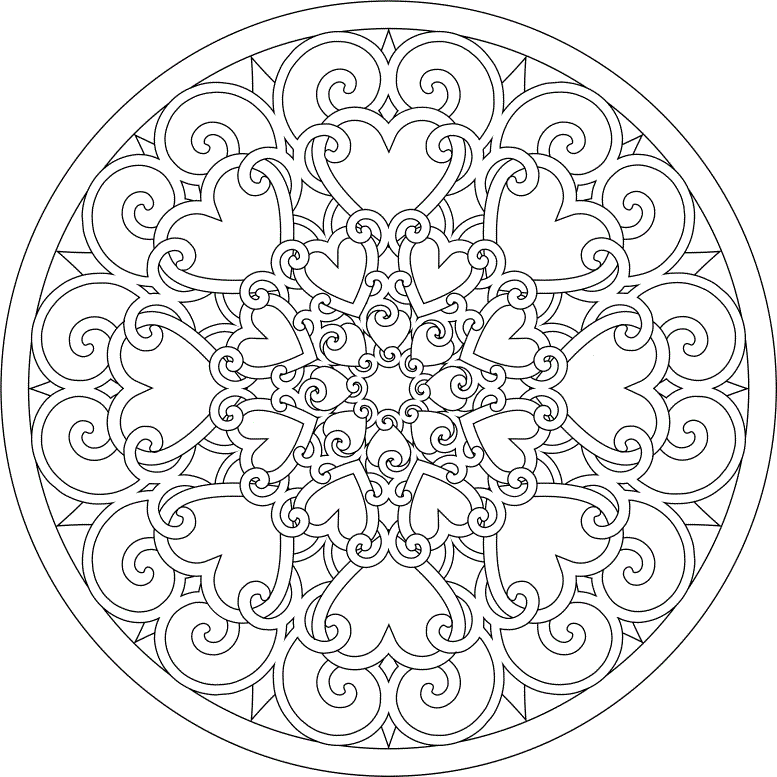 Abstract Coloring Pages Photos | Crafties