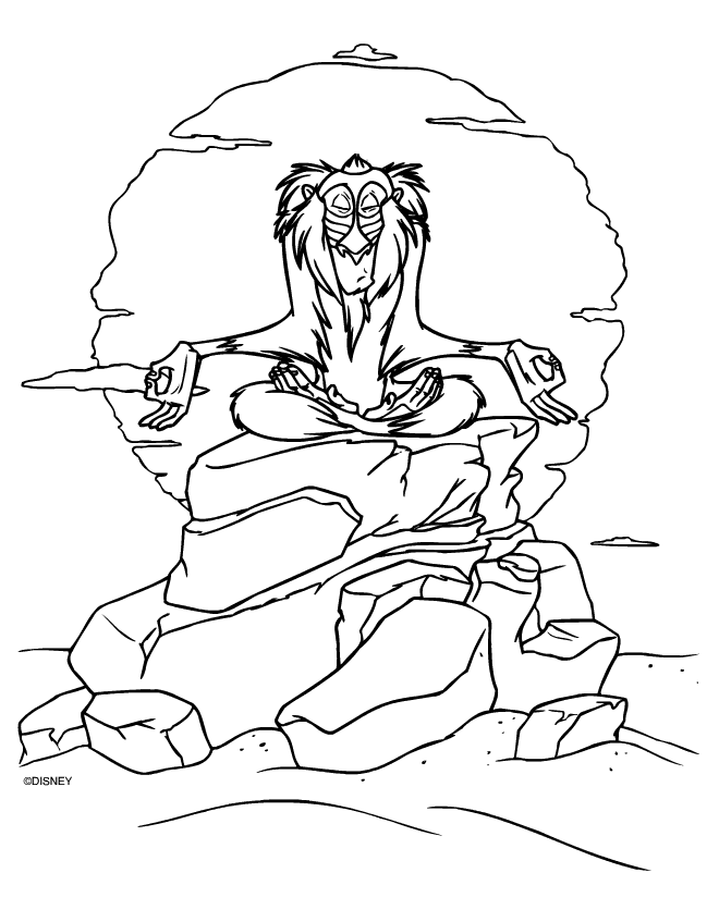 Simba-coloring-15 | Free Coloring Page on Clipart Library