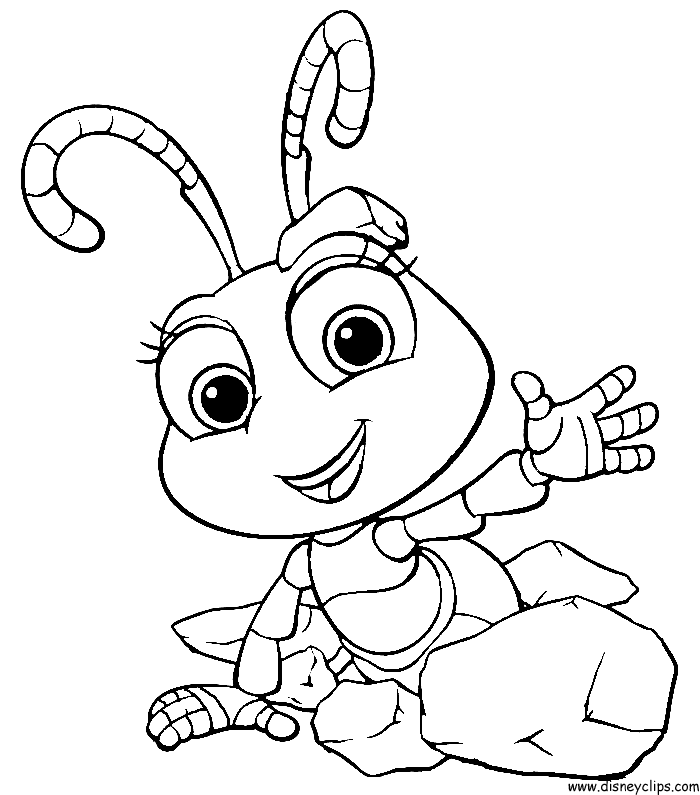A Bugs Life Coloring Pages - Disney Printable Coloring Pages
