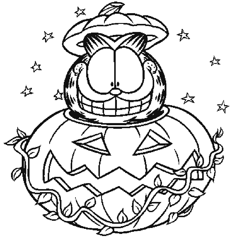 Garfield | Free Printable Coloring Pages 
