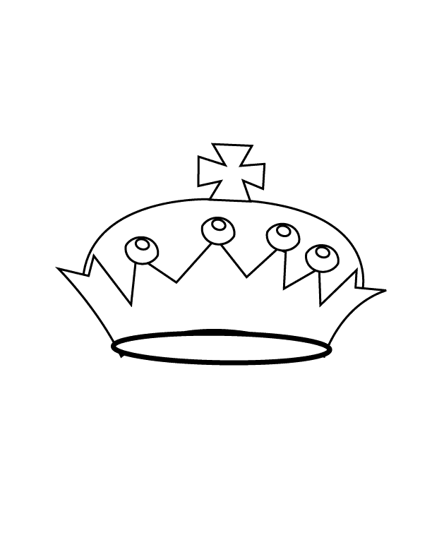 Coloring Pages - Crown