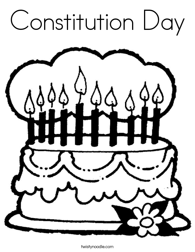 Happy Constitution Day � Constitution Day Clip Art, Coloring