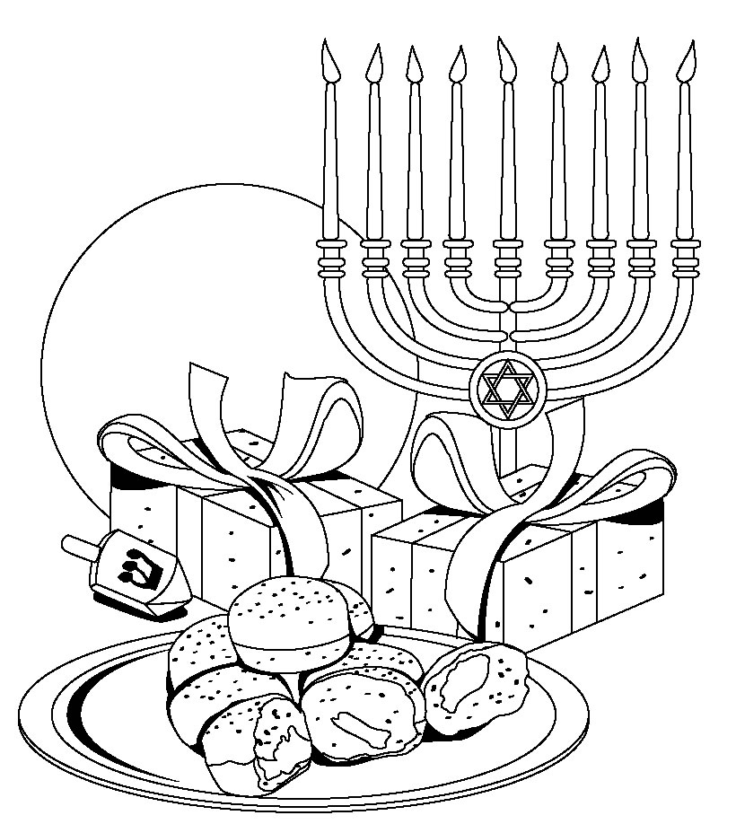 Free Chanukah Coloring Pages Download Free Chanukah Coloring Pages png