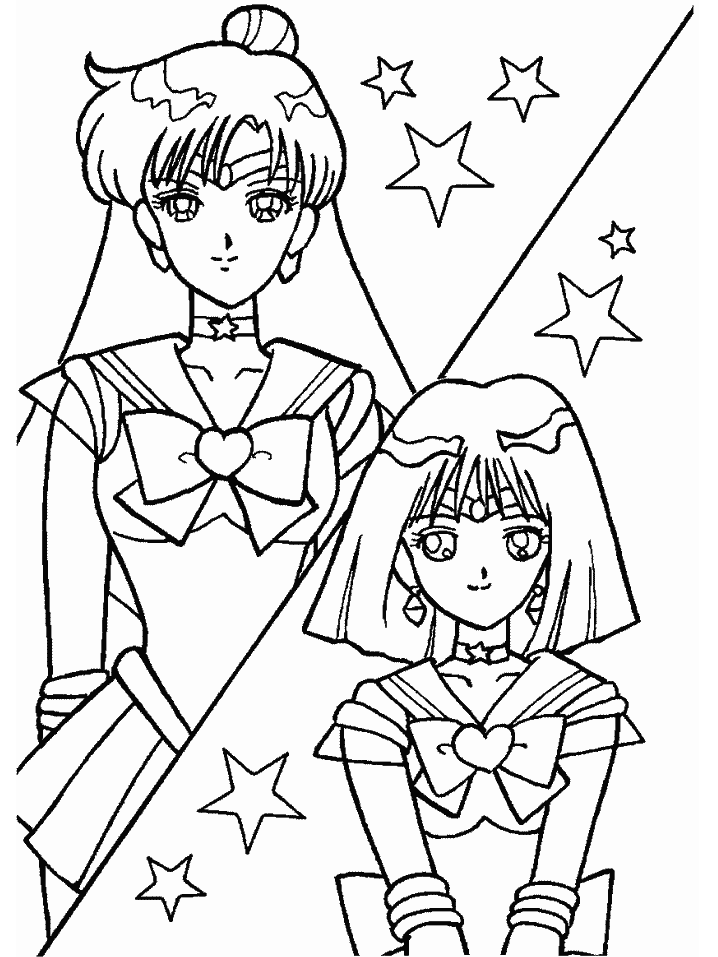 anime coloring book printable coloring pages