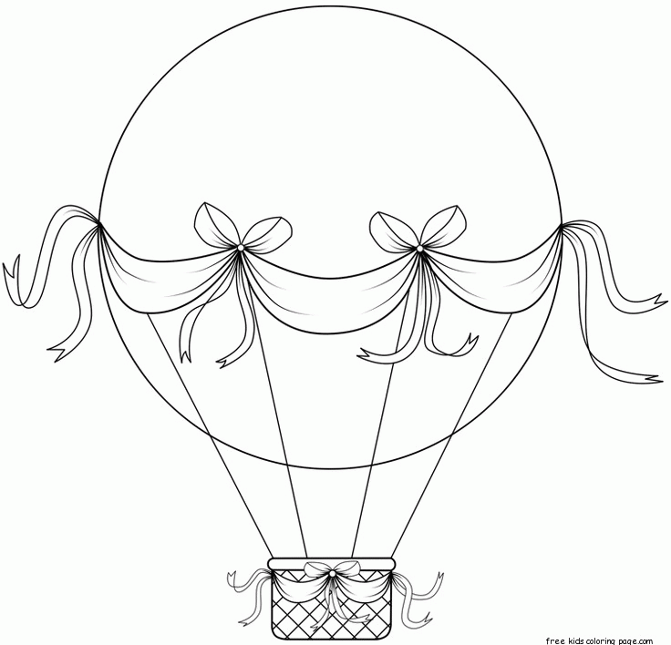 printable hot air balloon Clipart-library | free printable