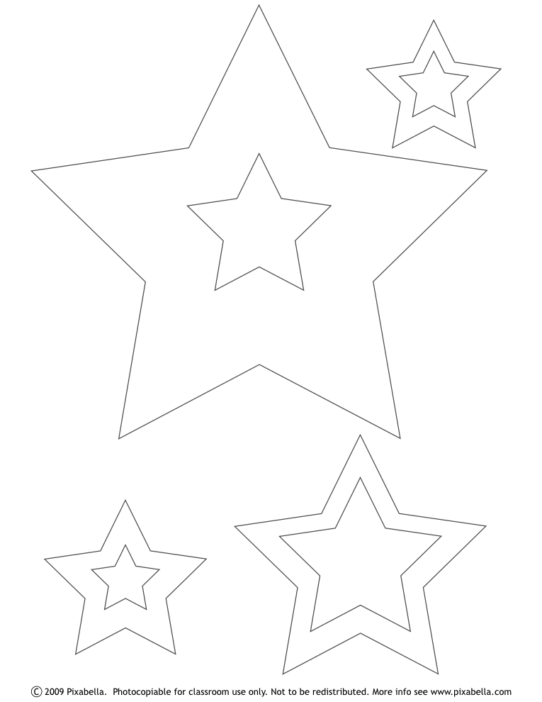 Christmas Star Patterns Printable | Fun Printable