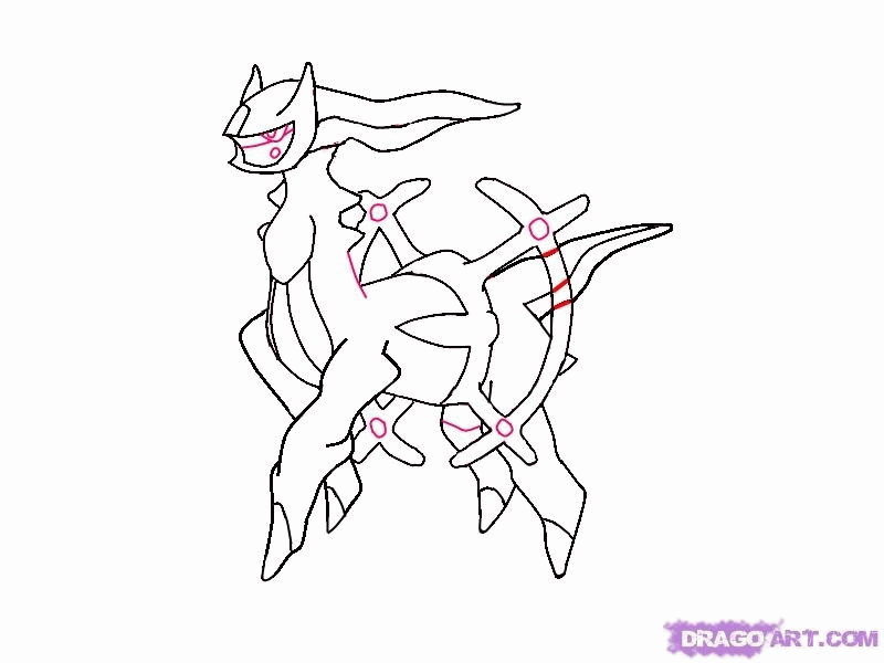 arceus pokemon coloring pages - Clip Art Library