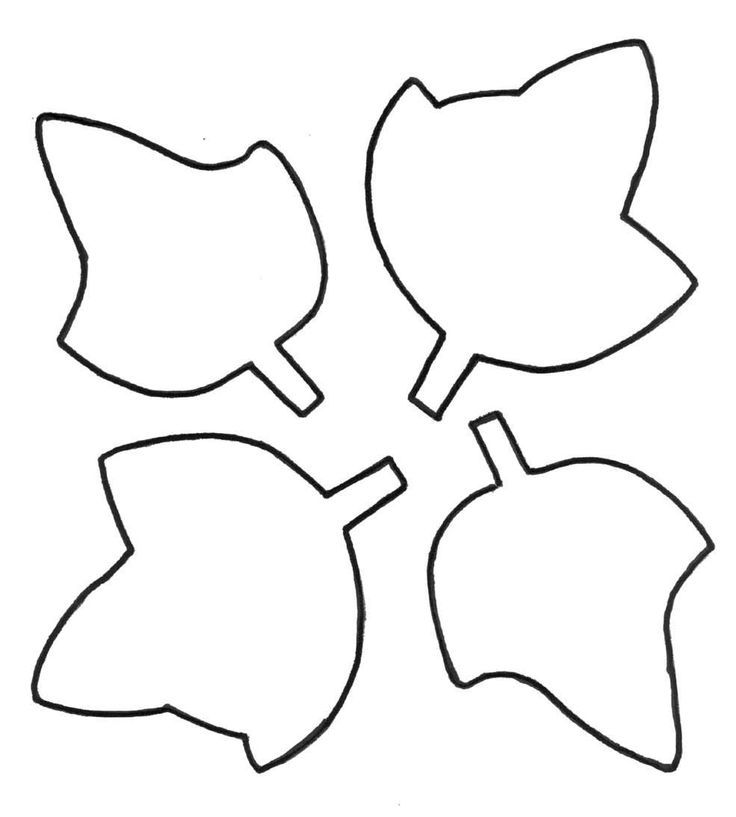 Leaf templates 