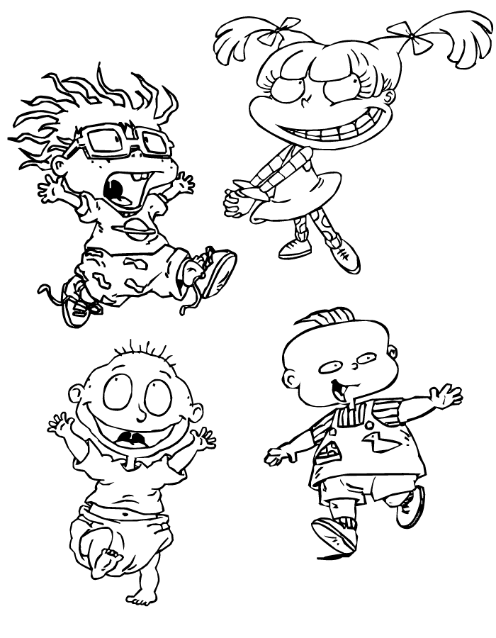 Free Printable Rugrats Coloring Pages ( | Everything Rugrats