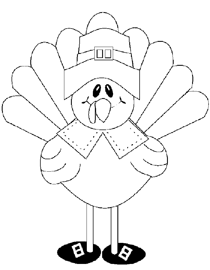 Thanksgiving Turkey Coloring Pages Printables 