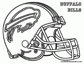 Nfl Football Helmets Coloring Pages Related Pictures