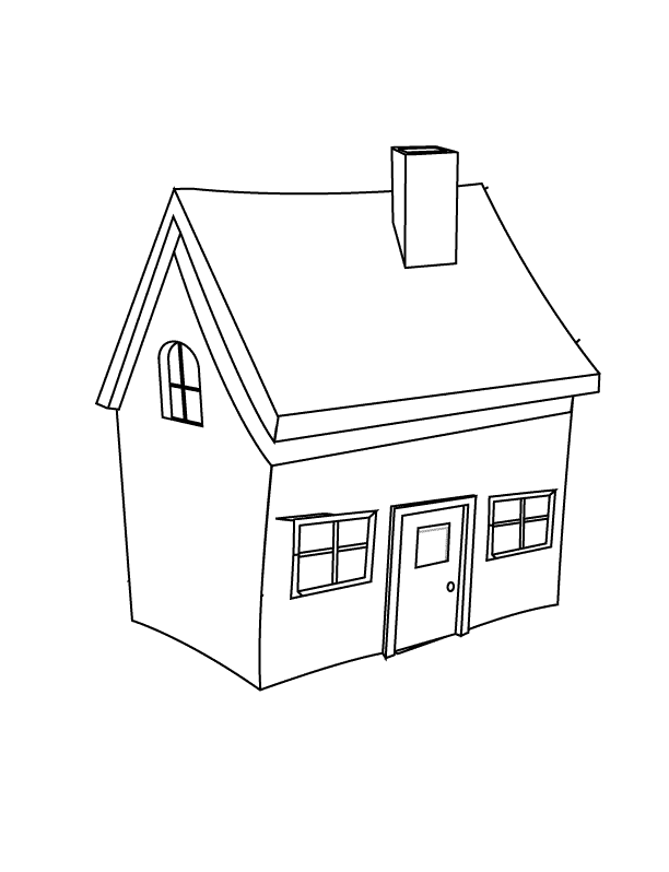 House Coloring Pages To Print | Free Printable Coloring Pages
