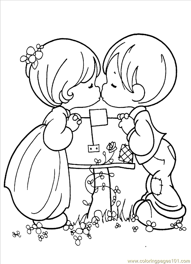 Precious Moments Coloring Book | kids coloring pages | Printable