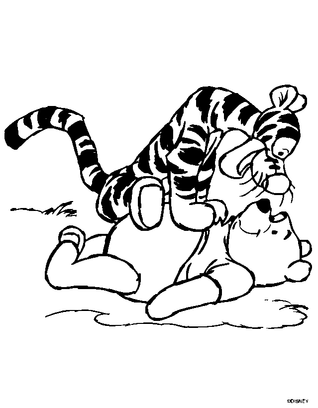 tigger pichs Colouring Pages